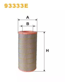 WIX FILTERS 93333e -  Воздушный фильтр
